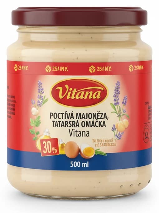 Poctivá majonéza, Tatarská omáčka Vitana