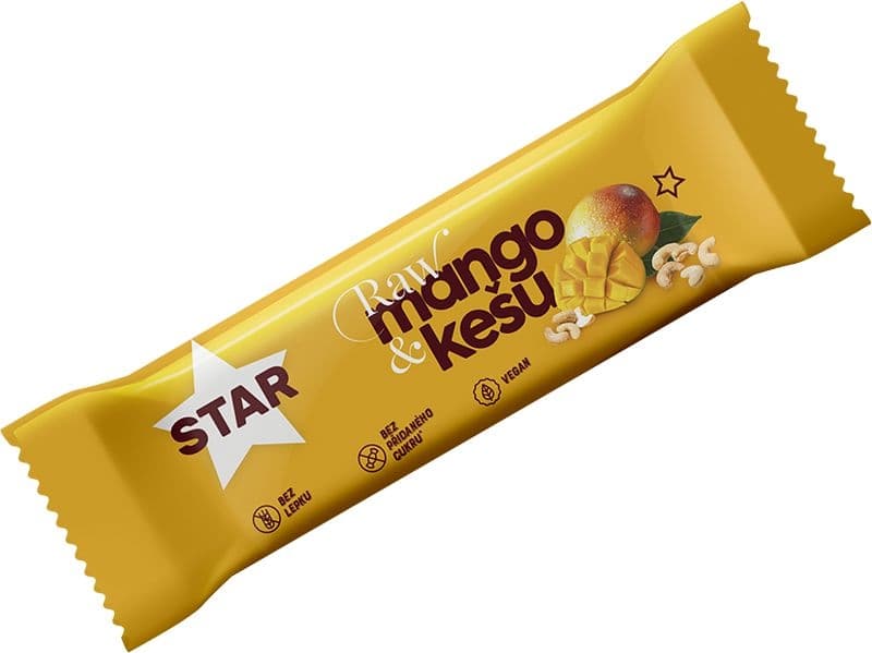 Raw star mango&kešu 35g.