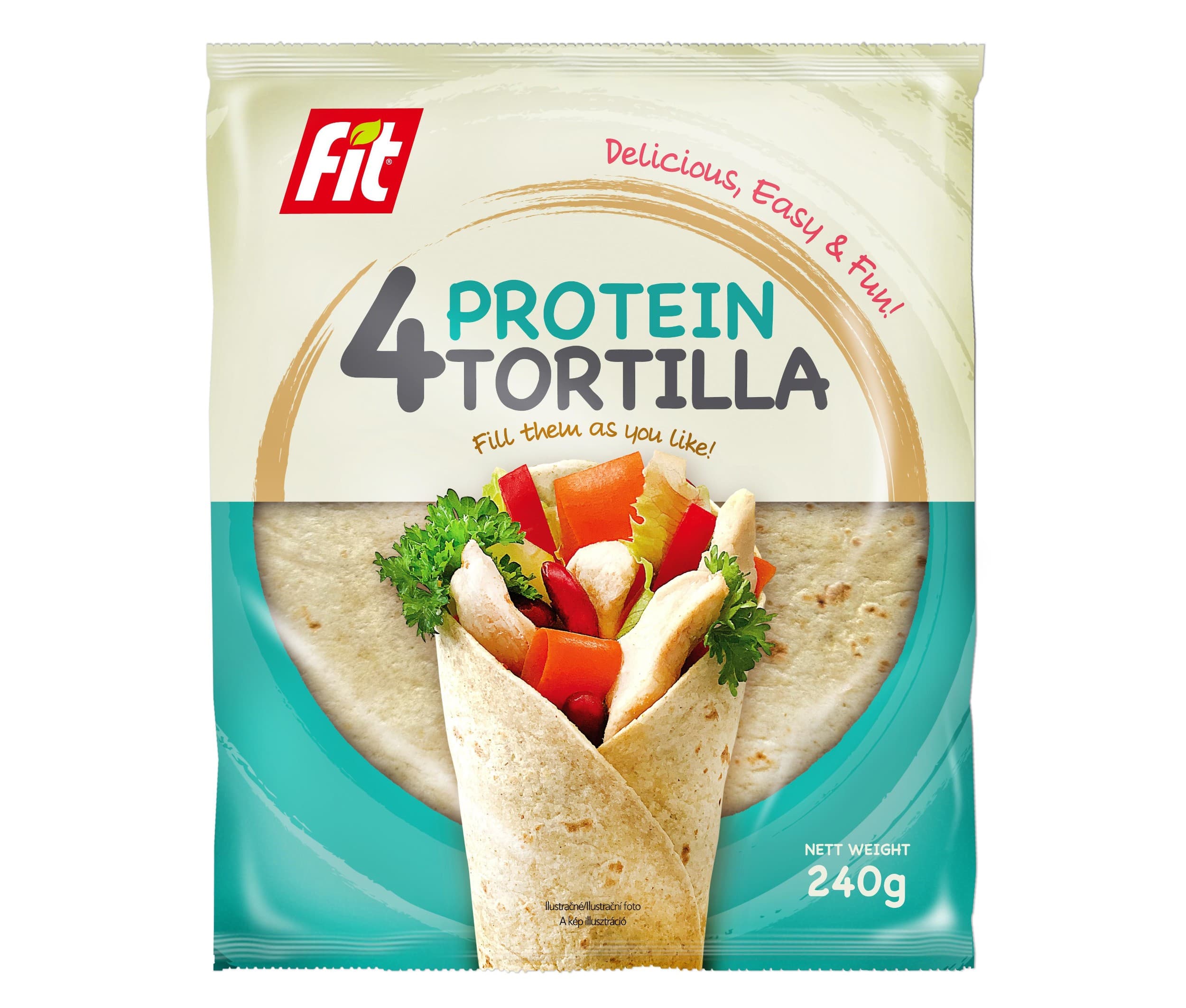 FIT Tortila Protein 240g