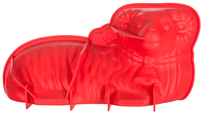 Banquet Forma beránek silikonová Red CULINARIA, 31,5x16x9 cm