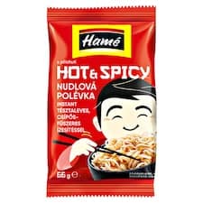 Hamé Nudlová polévka s příchutí hot & spicy 66g