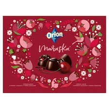 ORION Maraska pralinky z hořké čokolády s višňovou náplní Jarní edice 158g