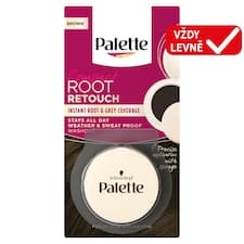 Palette Compact Root Retouch víceúčelový kompaktní pudr Hnědý 3g