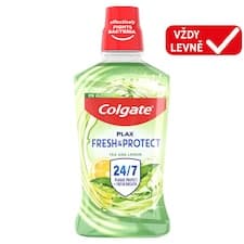 Colgate Plax Tea&Lemon ústní voda bez alkoholu 500 ml
