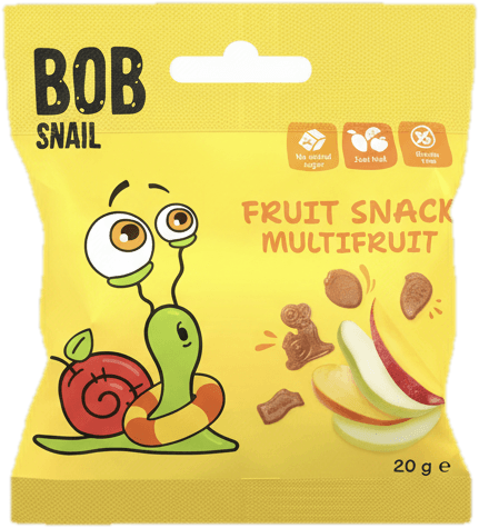 Šnek Bob Ovocný snack multifruit