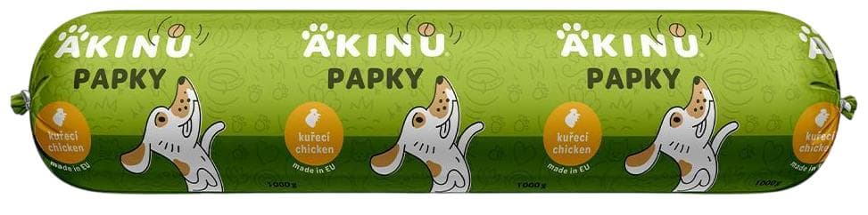 Akinu Papky kuřecí salám krmivo pro psy