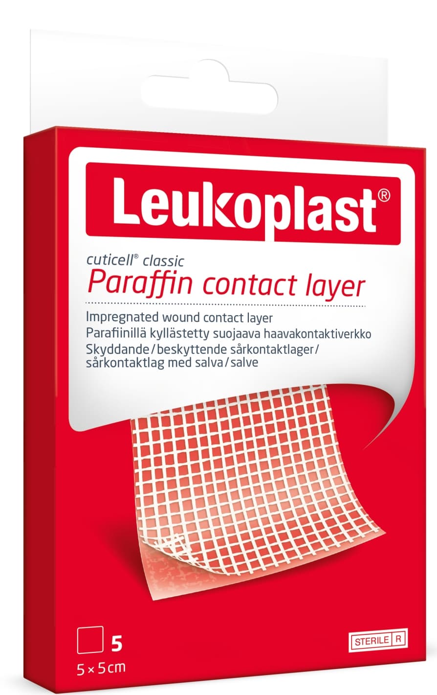 Leukoplast Cuticell Class.mast.tyl s par.5x5cm 5ks