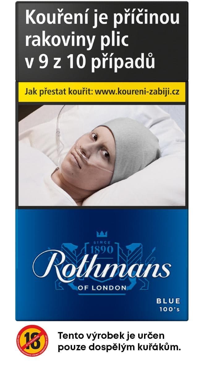 Rothmans of London Blue 100´s