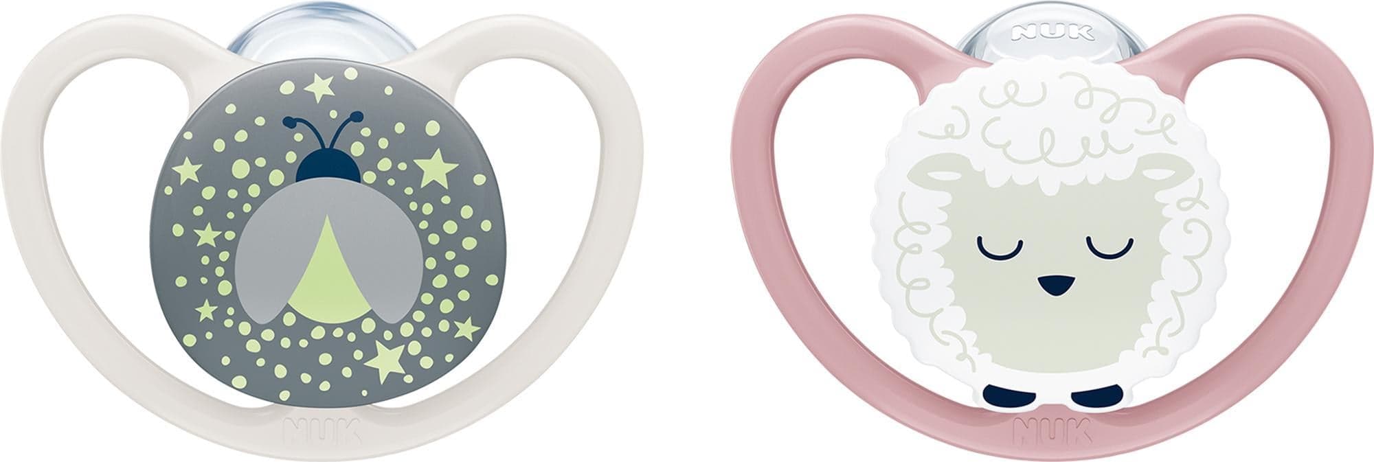 Nuk Perfect Match Air Night Sheep dudlík 6–18 měsíců