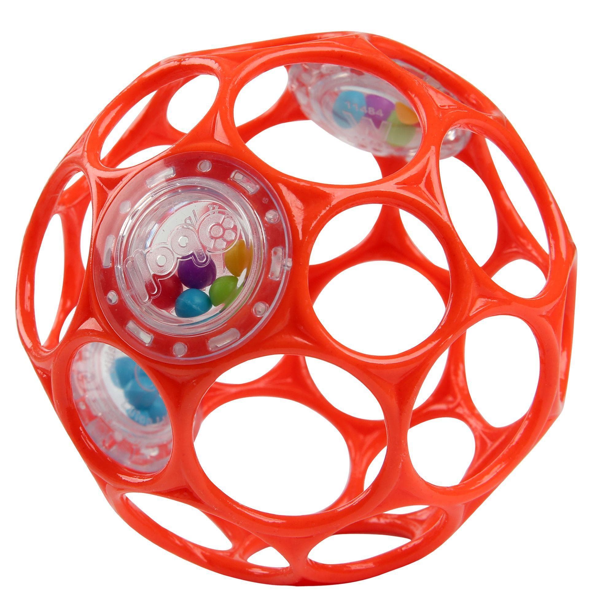 Oball Rattle chrastítko oranžové