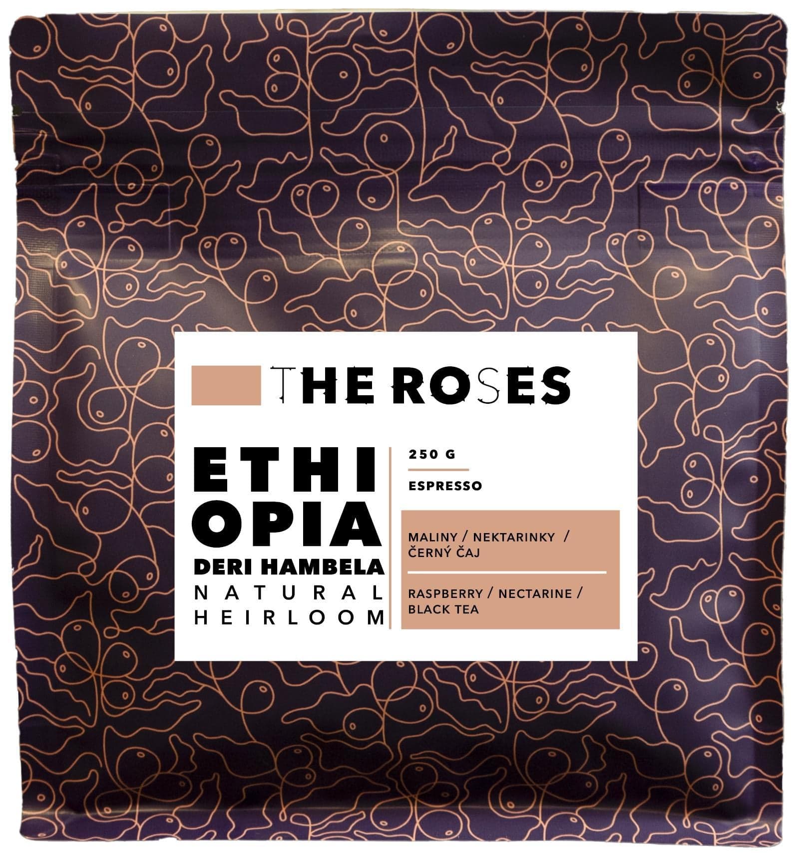 The Roses Etiopie Guji Hambela Espresso zrnková káva