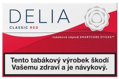 DELIA Classic Red 20´s, 5,3 g