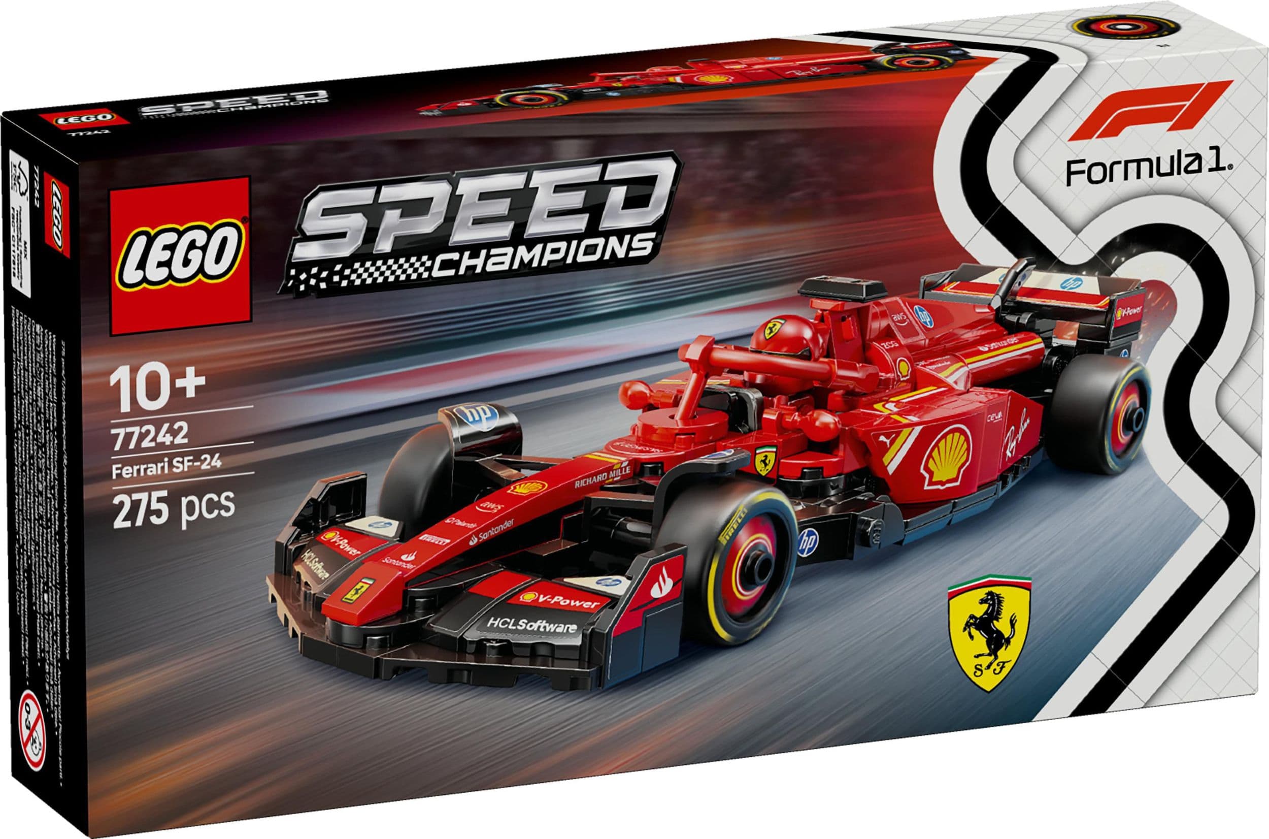 LEGO® Speed Champions 77242 Závodní auto Ferrari SF-24 F1