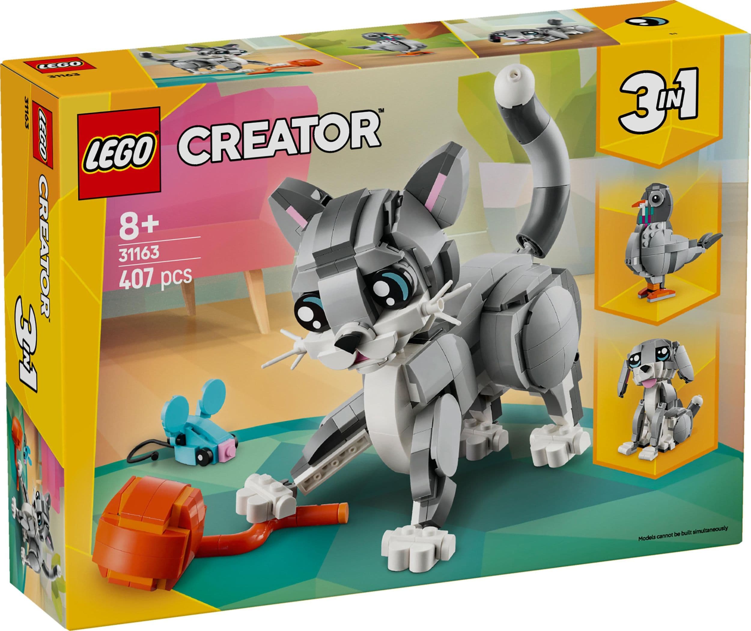 LEGO® Creator 3 v 1 31163 Hravá kočka