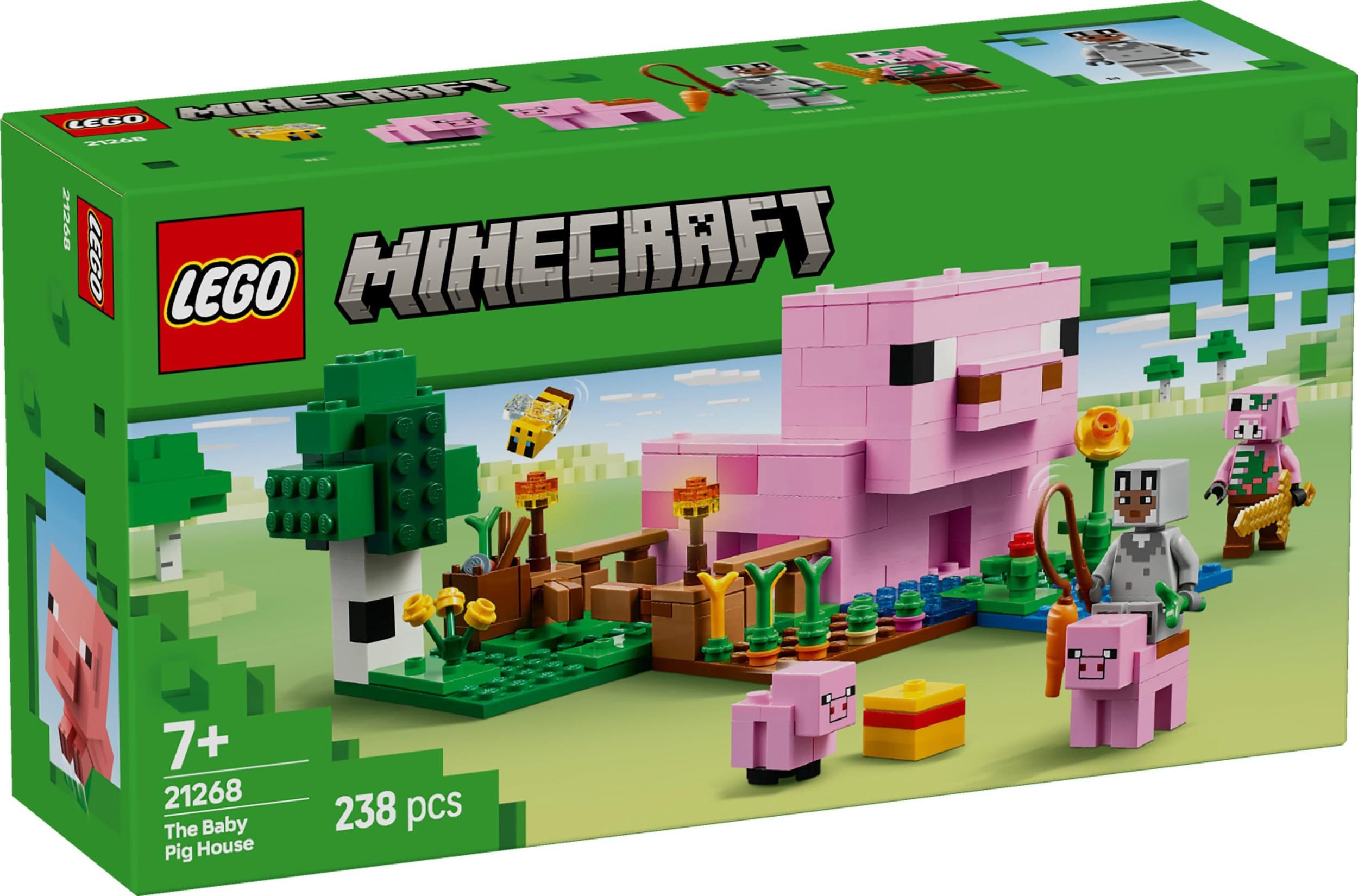 LEGO® Minecraft21268 Domeček Prasátka