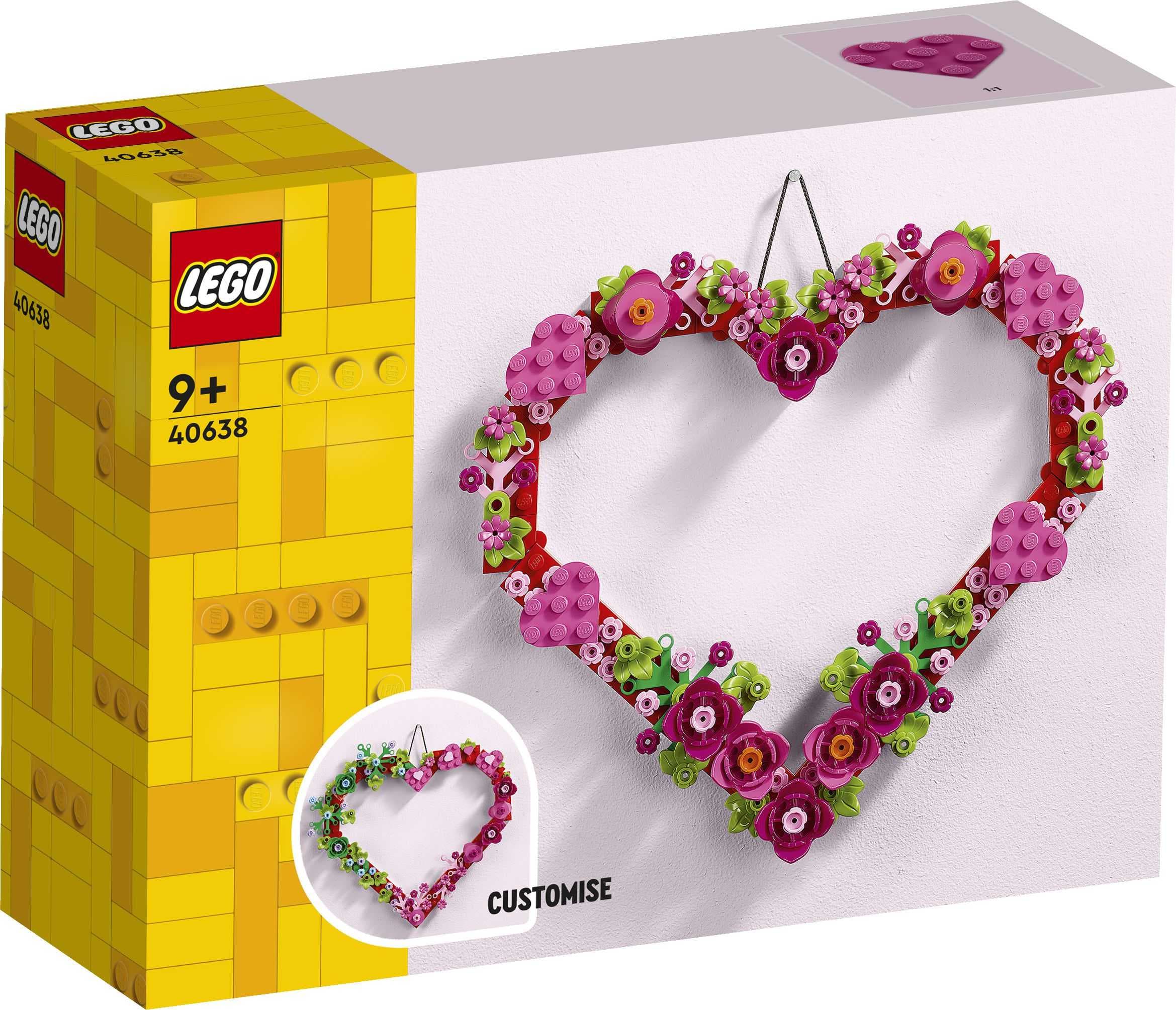 LEGO® Ozdoba ve tvaru srdce 40638