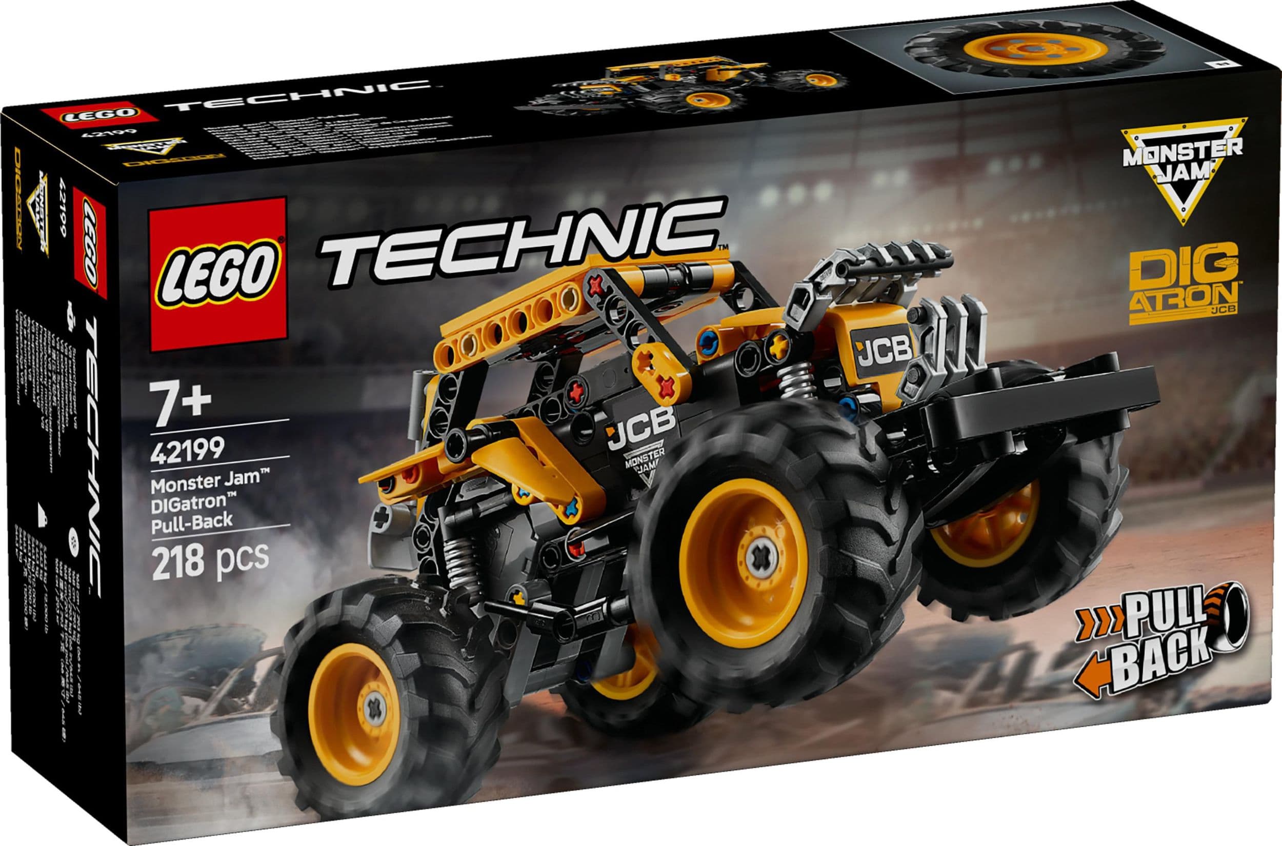 LEGO® Technic 42199 Monster Jam DIGatron s natahovacím motorem