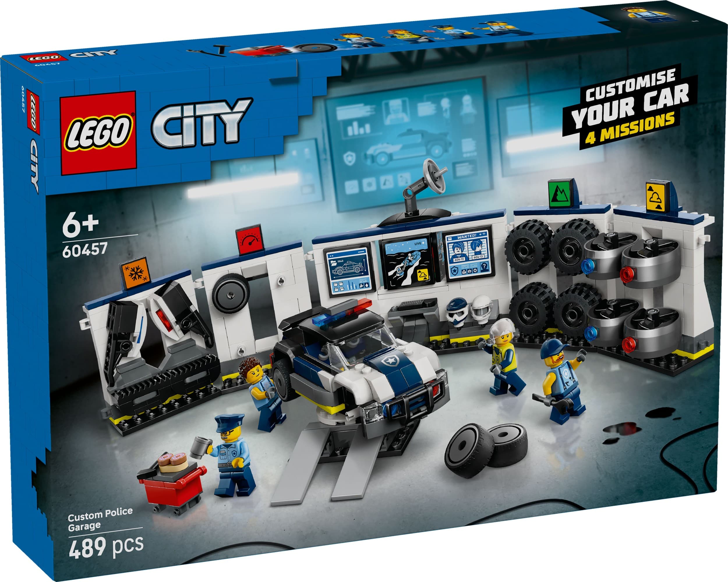 LEGO® City 60457 Tuningová policejní autodílna