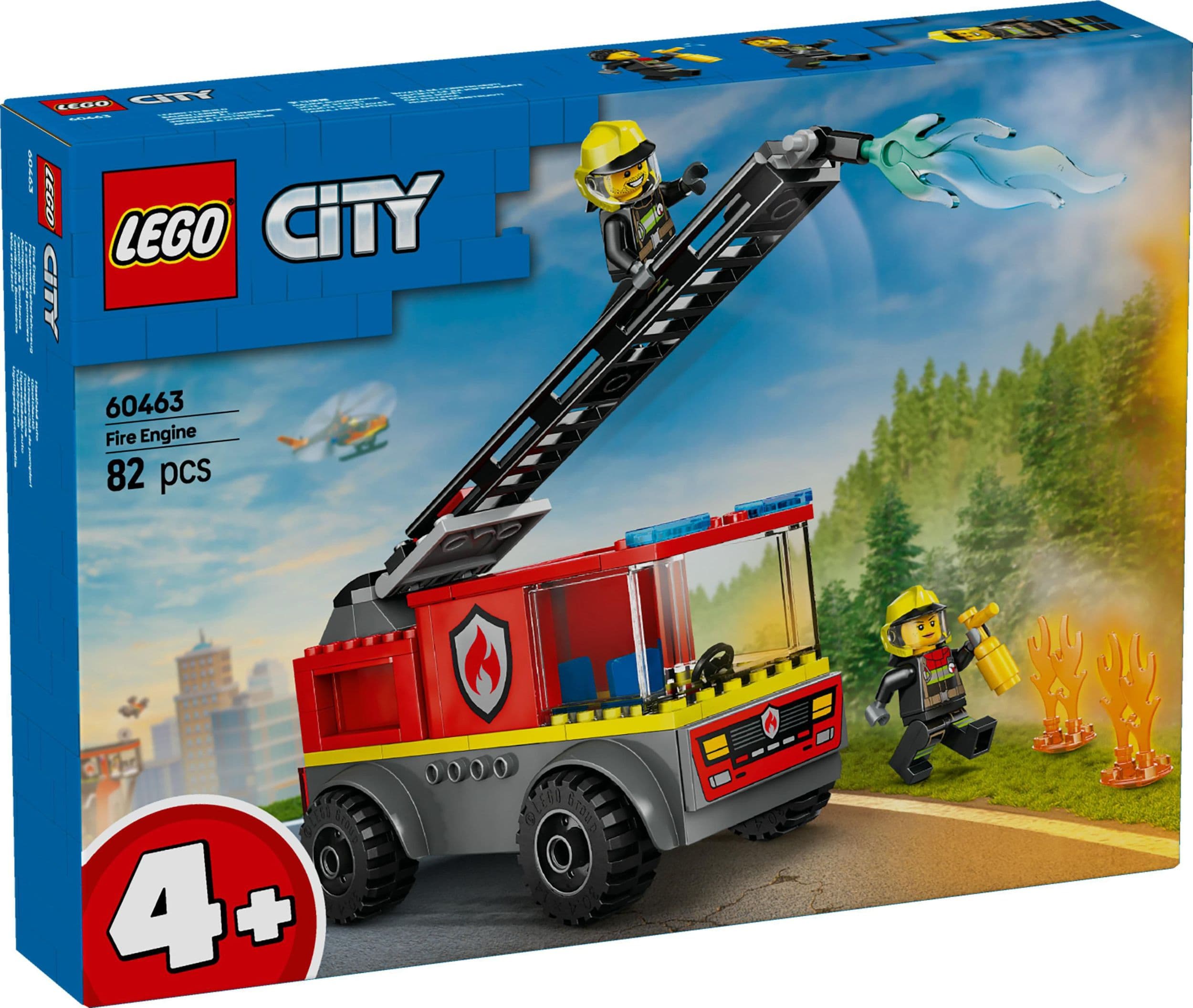 LEGO® City 60463 Hasičské auto s žebříkem