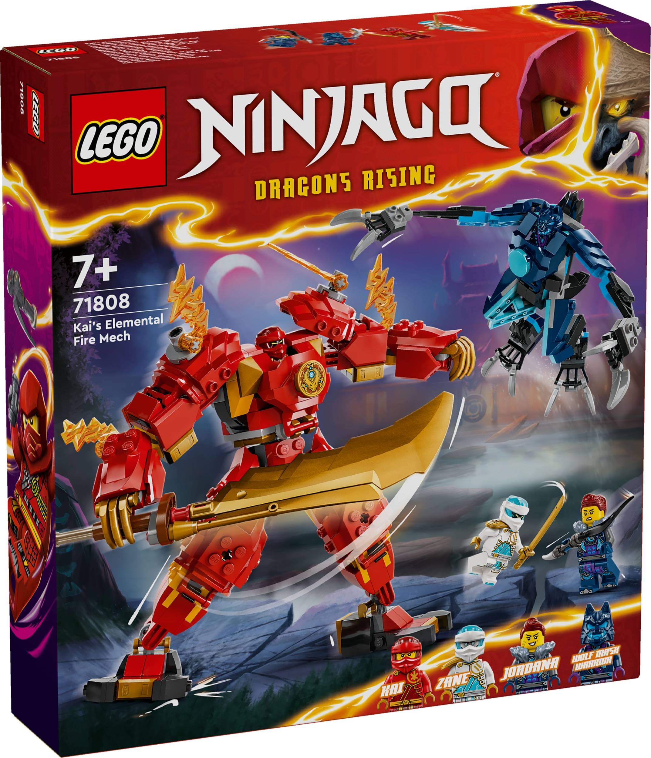 LEGO® Ninjago 71808 Kaiův živelný ohnivý robot