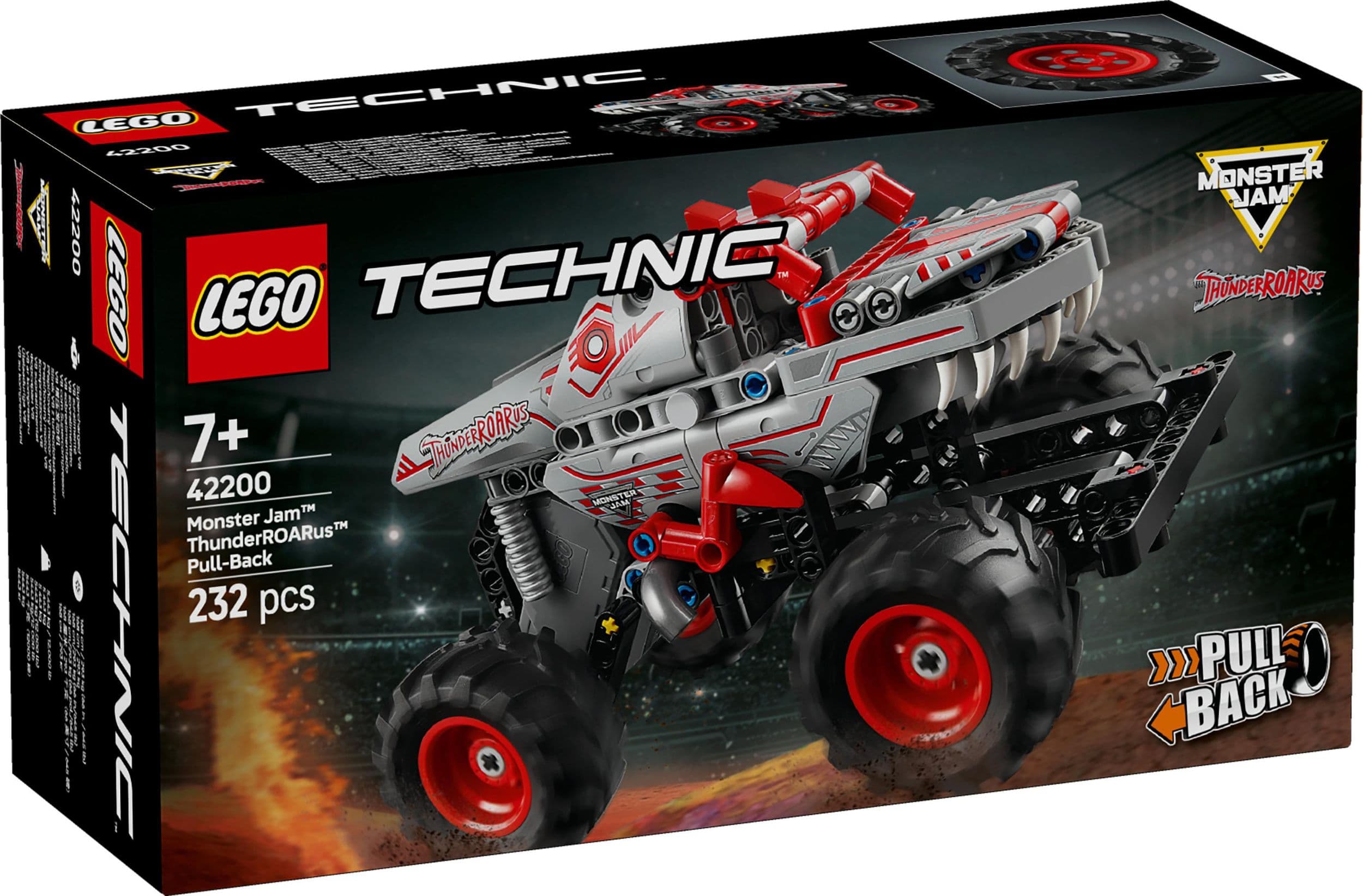 LEGO® Technic 42200 Monster Jam ThunderROARus s natahovacím motorem