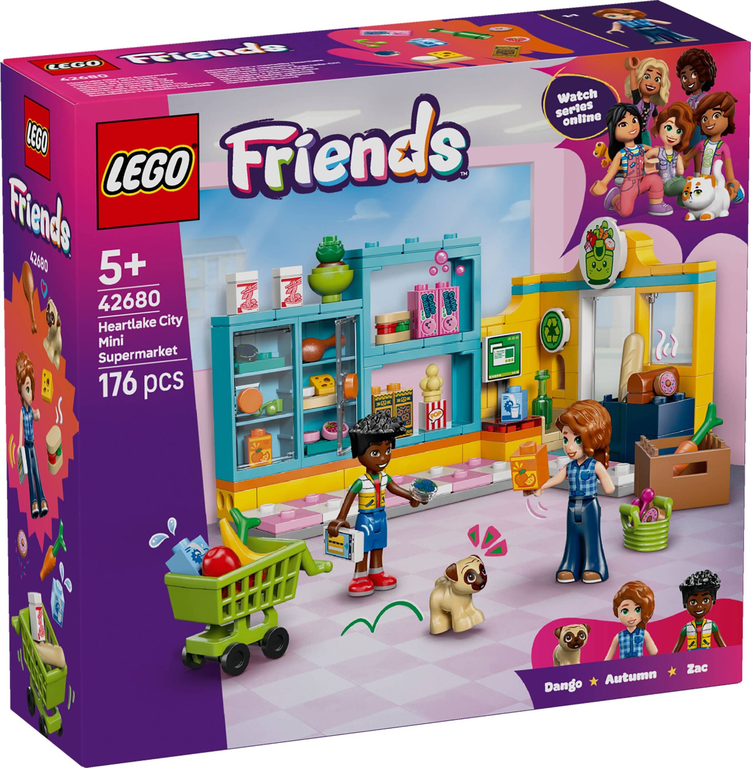 LEGO® Friends 42680 Samoobsluha v městečku Heartlake