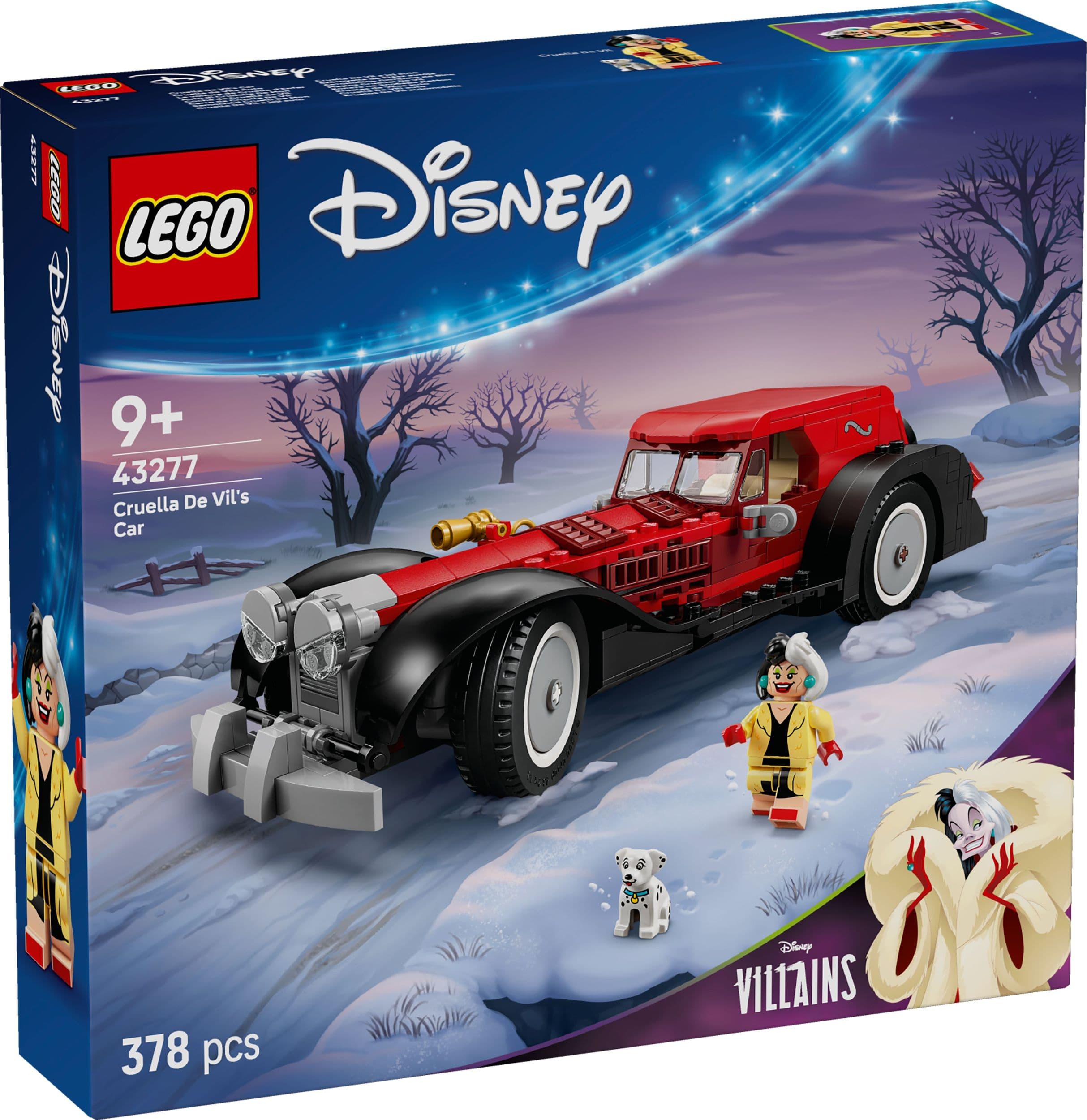 LEGO® Disney 43277 Cruella De Vil a její auto