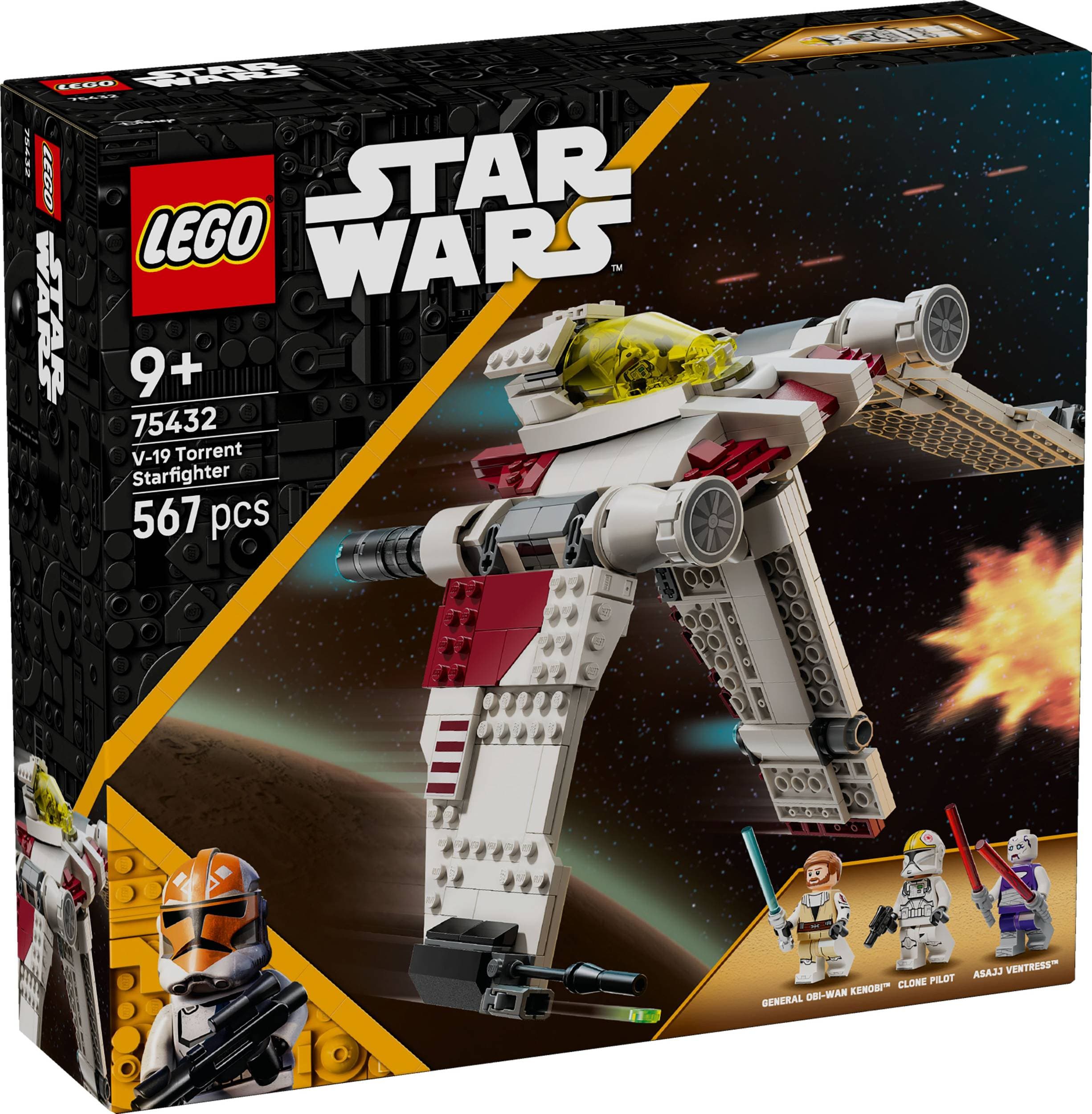 LEGO® Star Wars 75432 Stíhačka V-19 Torrent Starfighter