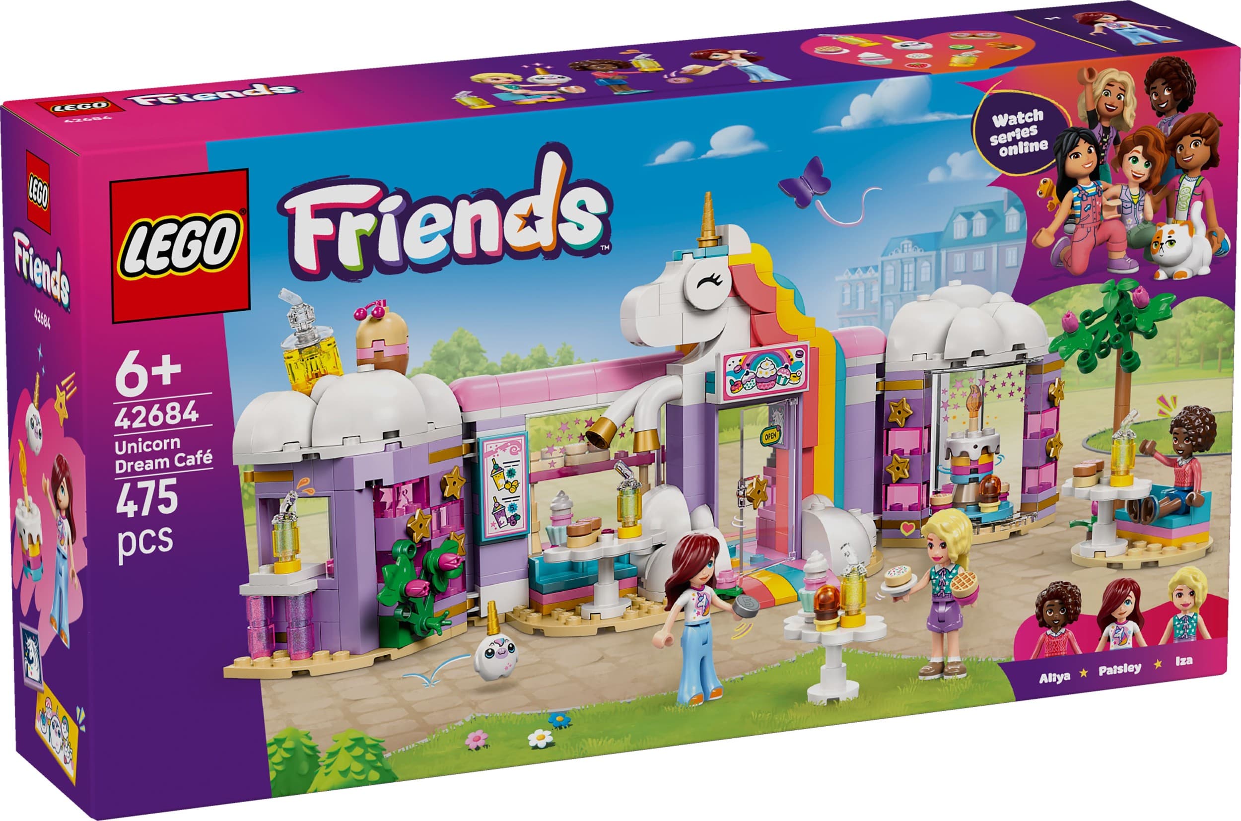LEGO® Friends 42684 Snová kavárna s jednorožcem