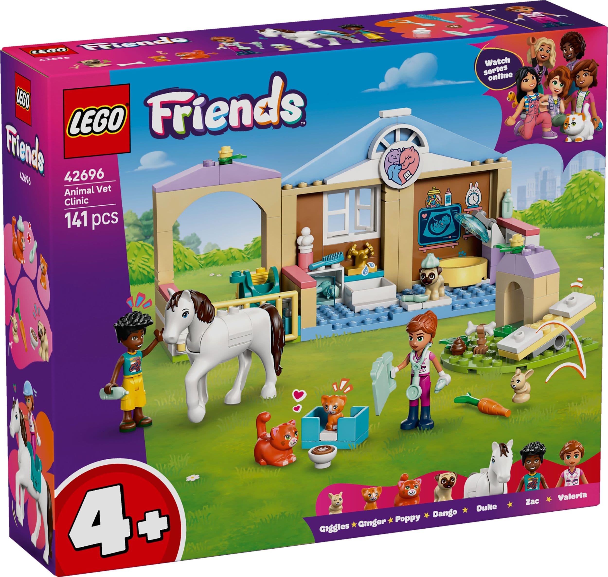 LEGO® Friends 42696 Veterinární klinika se zvířátky