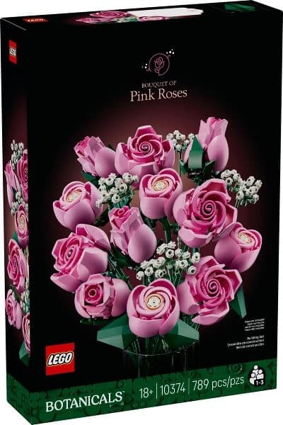 LEGO® Botanicals 10374 Kytice růžových růží