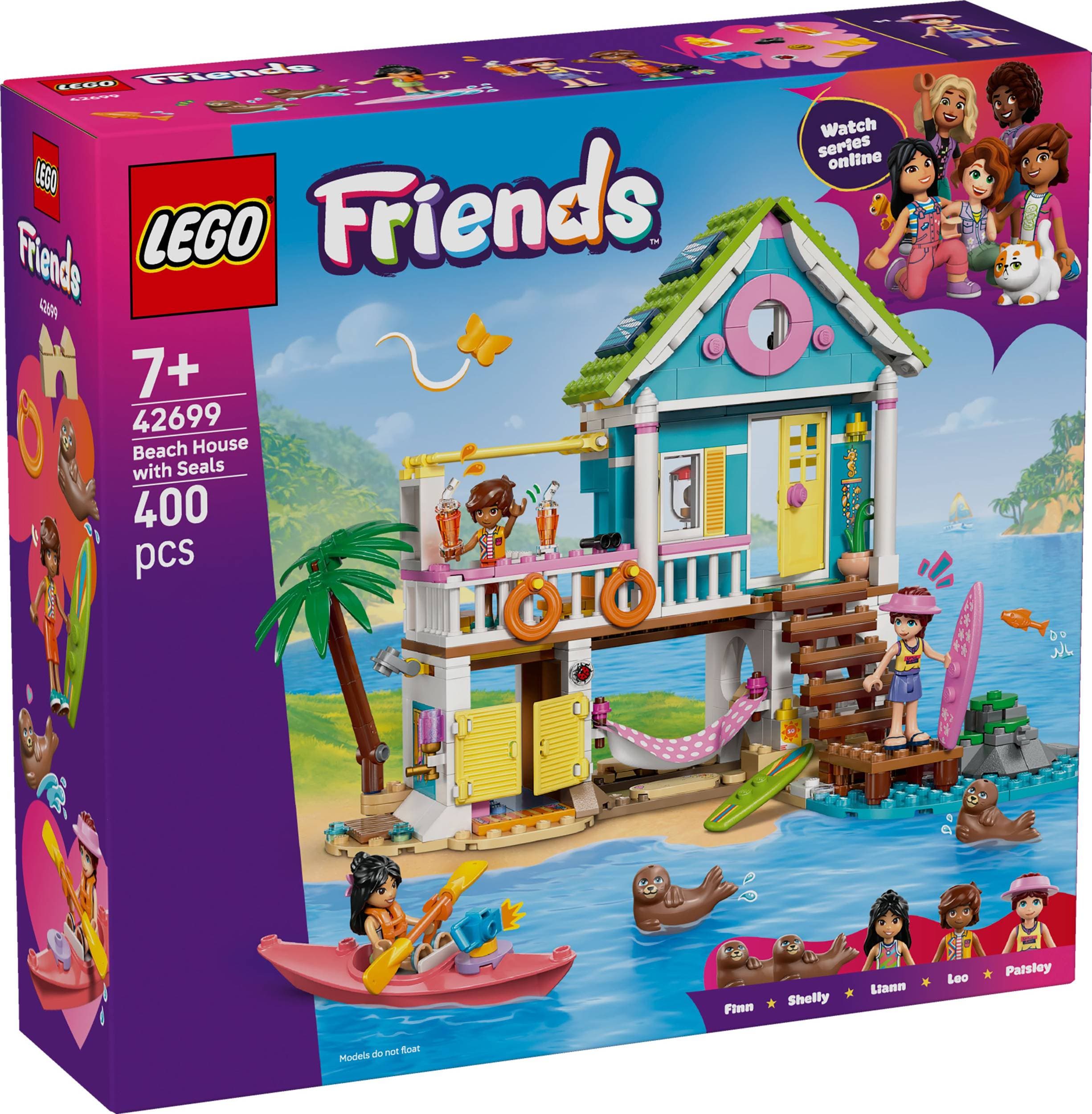 LEGO® Friends 42699 Plážový dům s tuleni