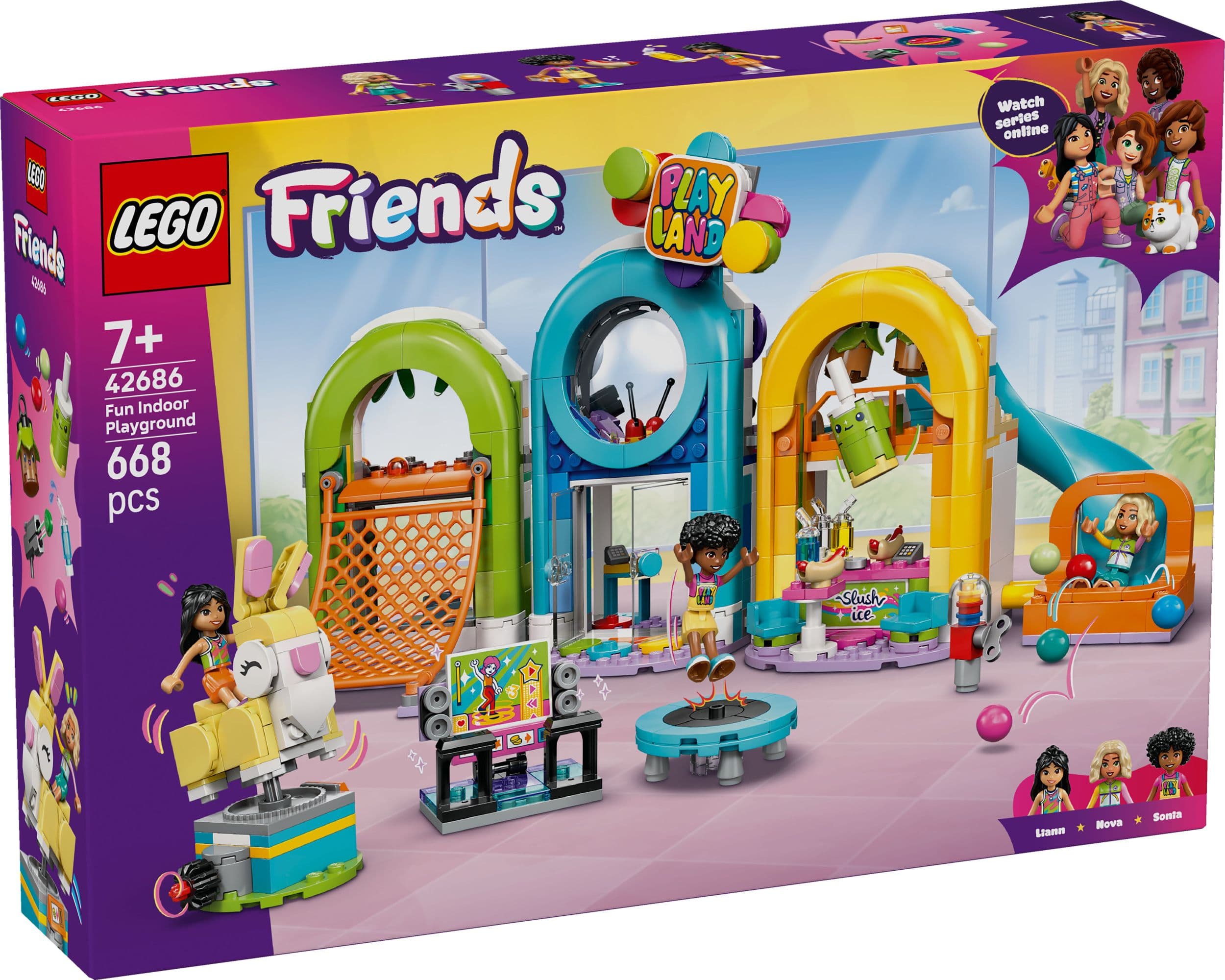 LEGO® Friends 42686 Zábavné interiérové hřiště