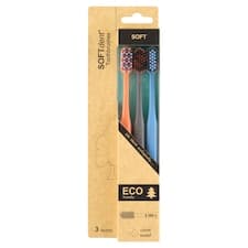 SOFTdent Eco Soft zubní kartáčky 3 ks
