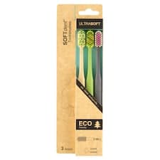 SOFTdent Eco Ultra Soft zubní kartáčky 3 ks