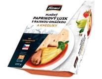Hamé Paprikový lusk s rajskou omáčkou a houskovým knedlíkem chlaz. 400 g