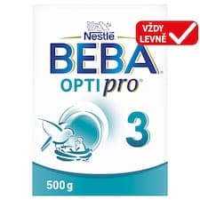 BEBA OPTIPRO 3, mléko pro malé děti, 500g