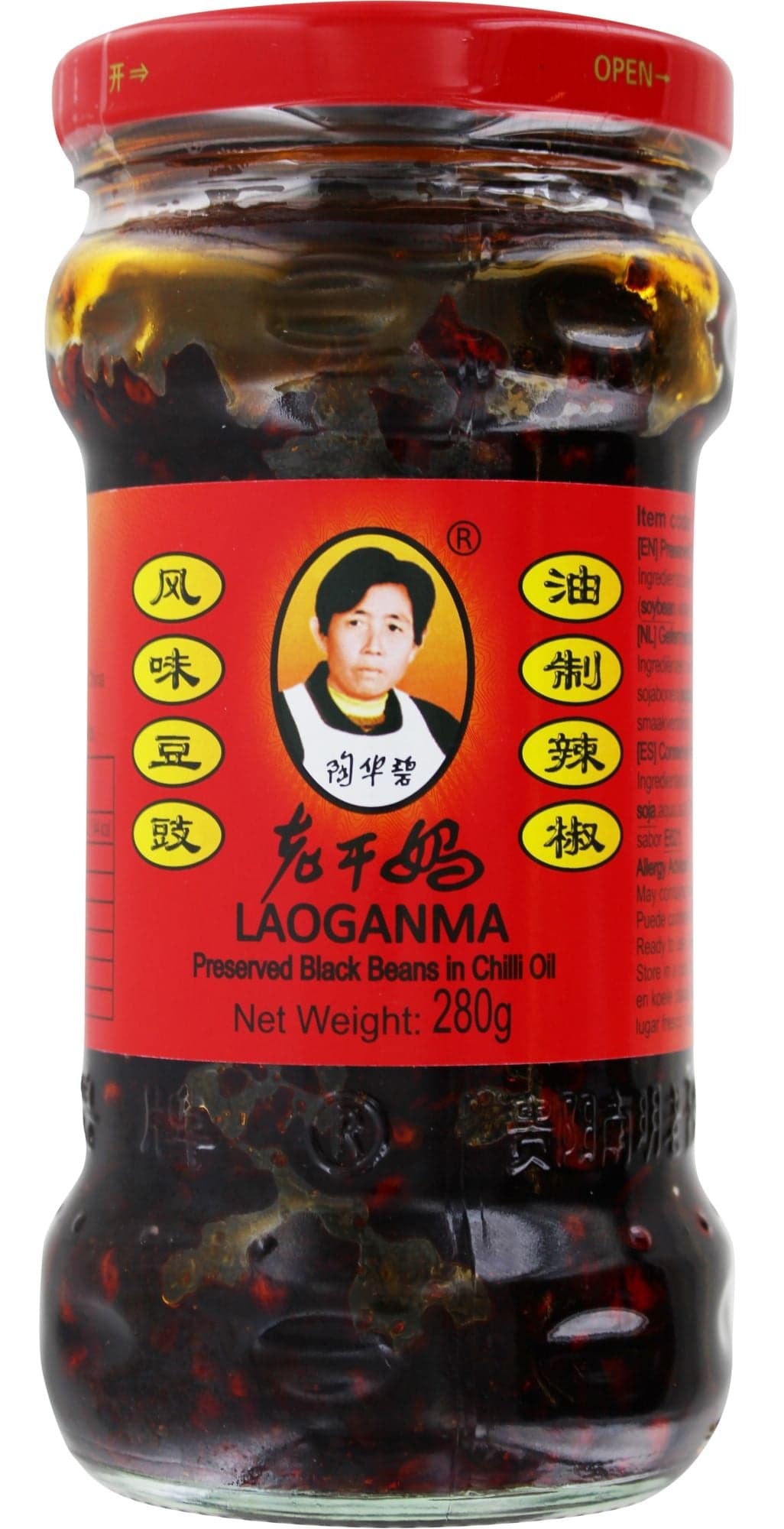 Lao Gan Ma Fermentované sójové boby v chilli oleji