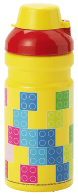 LEGO® Brick láhev na pití - červená/žlutá