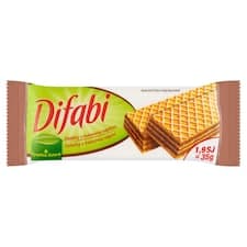 Difabi Oplatky s kakaovou náplní 35g