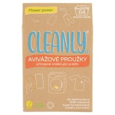 Cleanly Eco Flower Power avivážové proužky 64 praní 32 ks