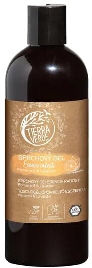 Tierra Verde Sprchový gel Esence radosti pomeranč & lavandin