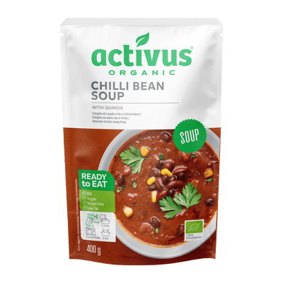 Activus ORGANIC Fazolová chilli polévka