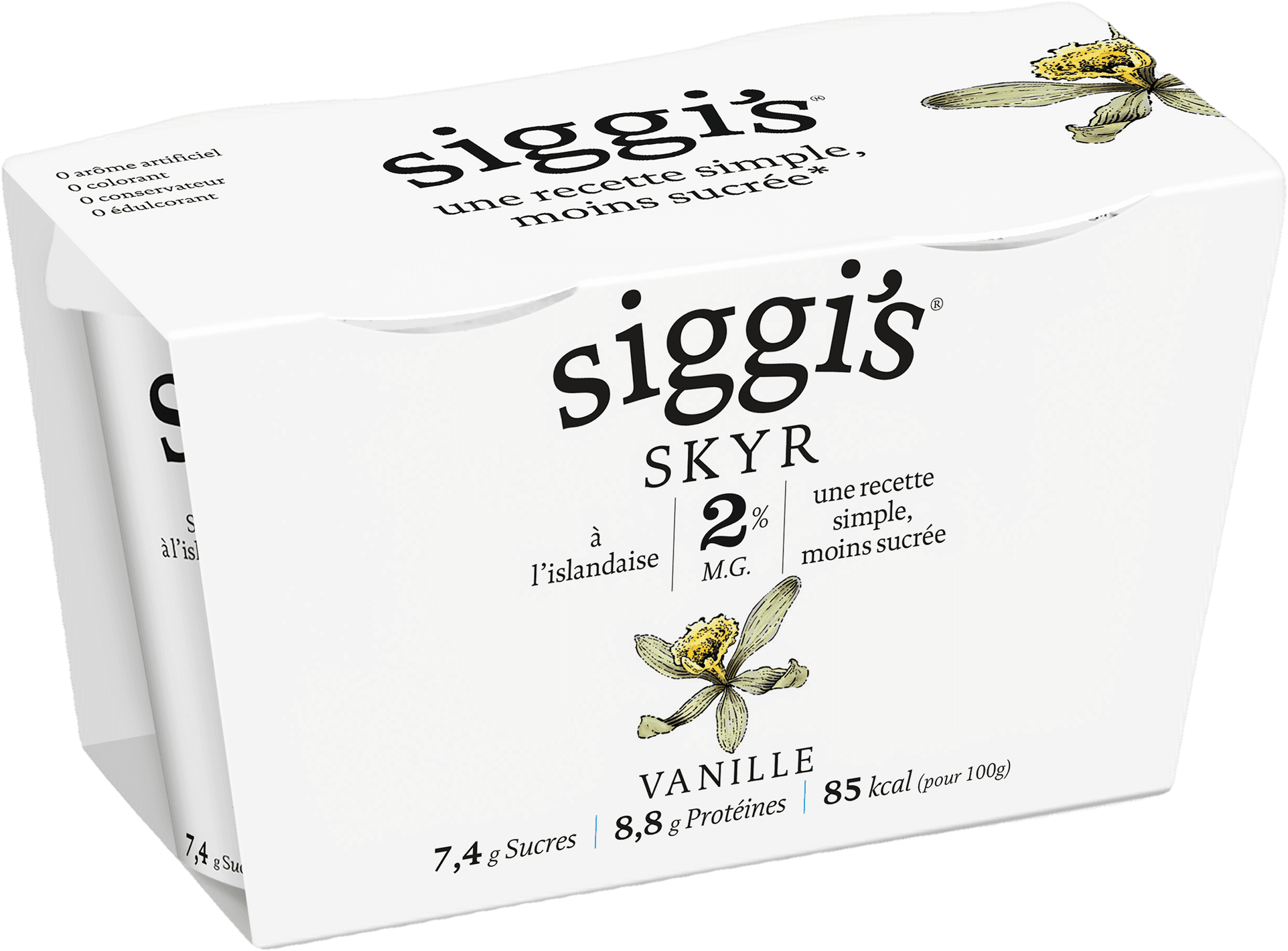 Siggi's Skyr 2% vanilka 2×140 g