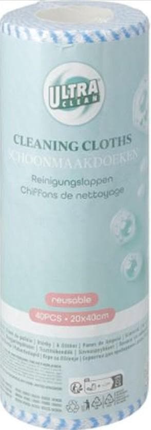Ultra Clean Čistící ubrousky na roli