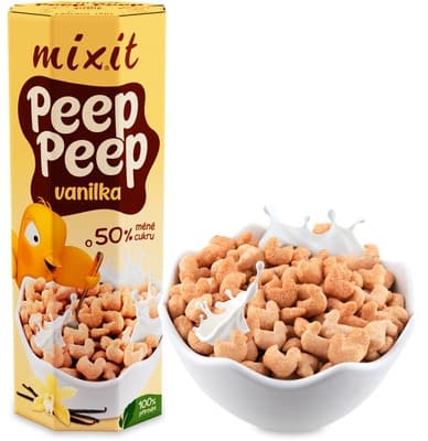 Mixit Cereálie Peep Peep - Vanilka