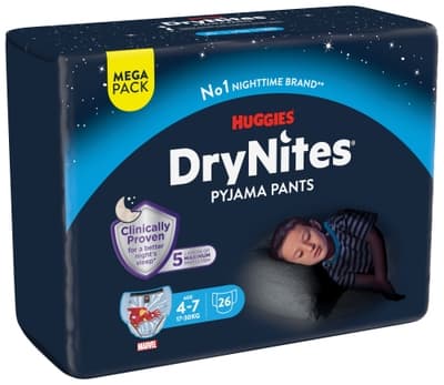 Huggies DryNites MEGA 17-30 kg Boy M