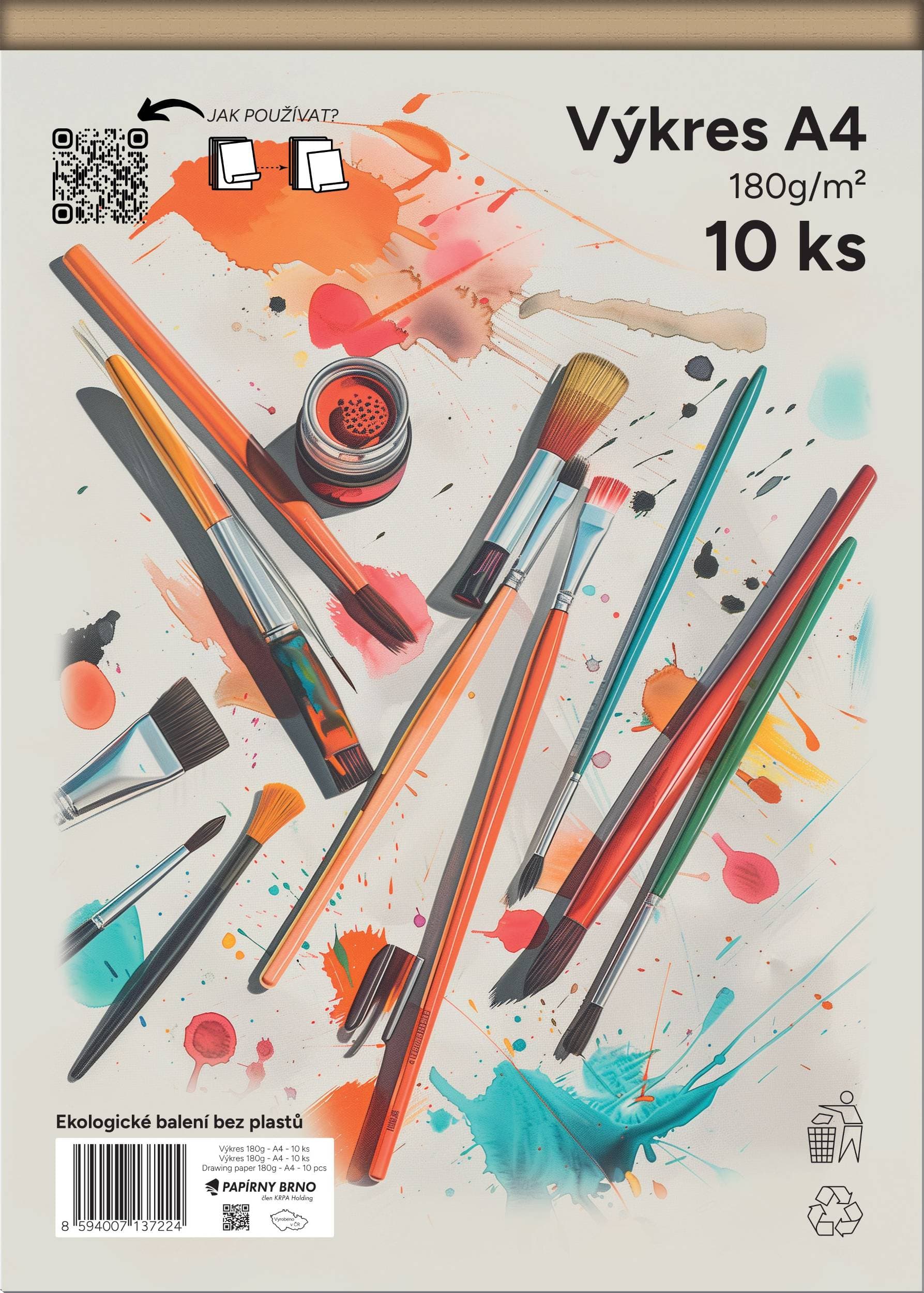 Activa Výkres Karton kreslící A4 10 ks