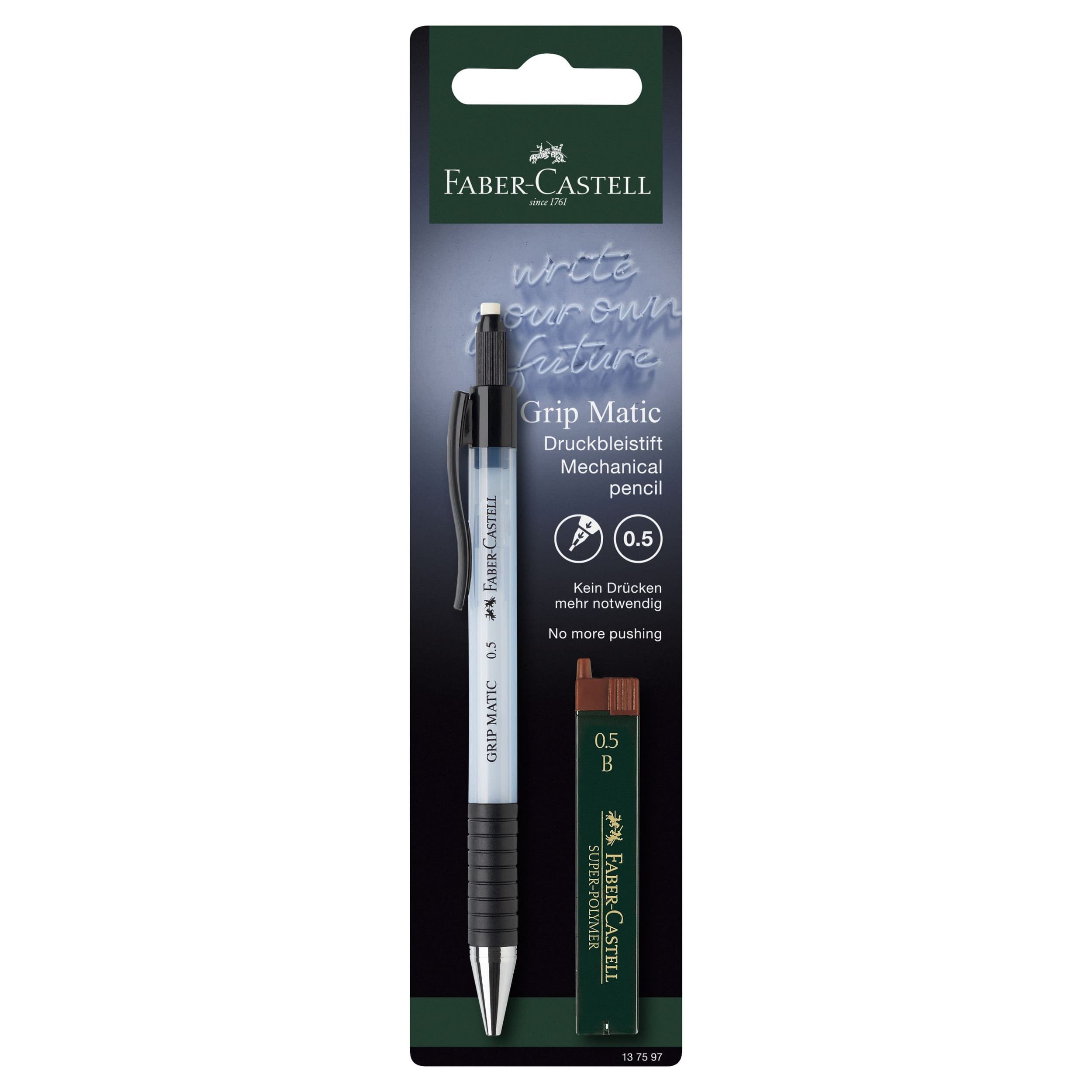 Faber Castell Mikrotužka Grip-Matic 0,5mm + tuhy