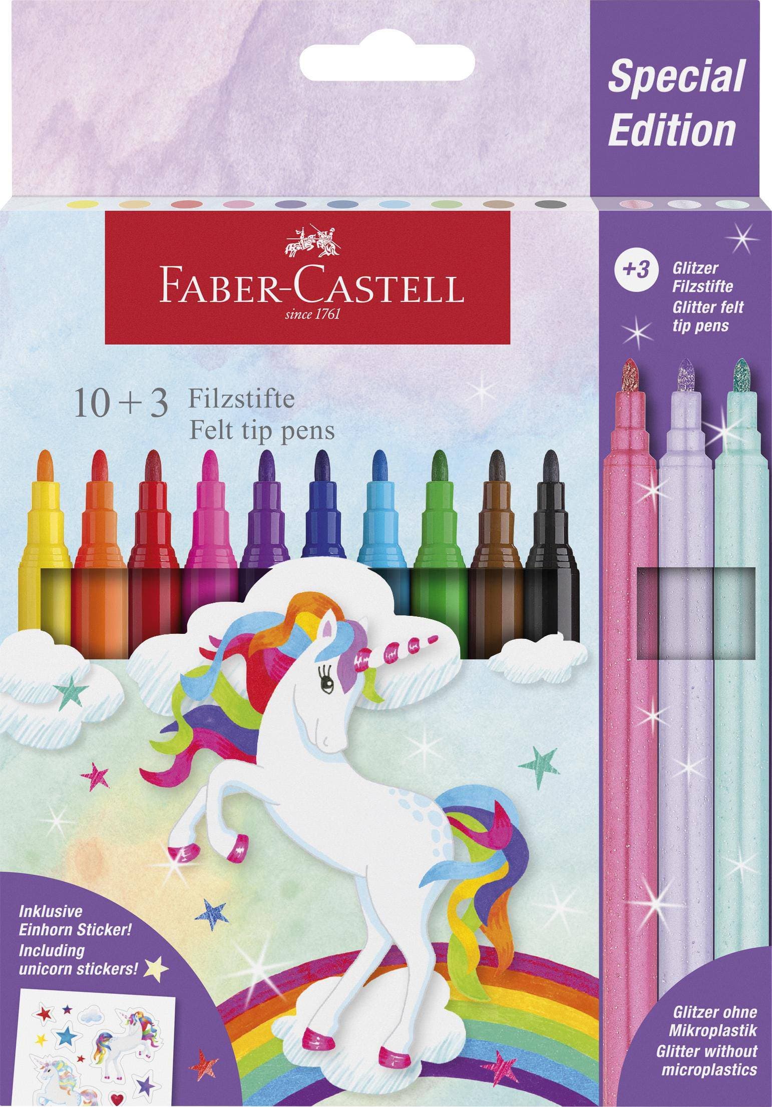 Faber Castell Fixy Unicorn 10+3 ks